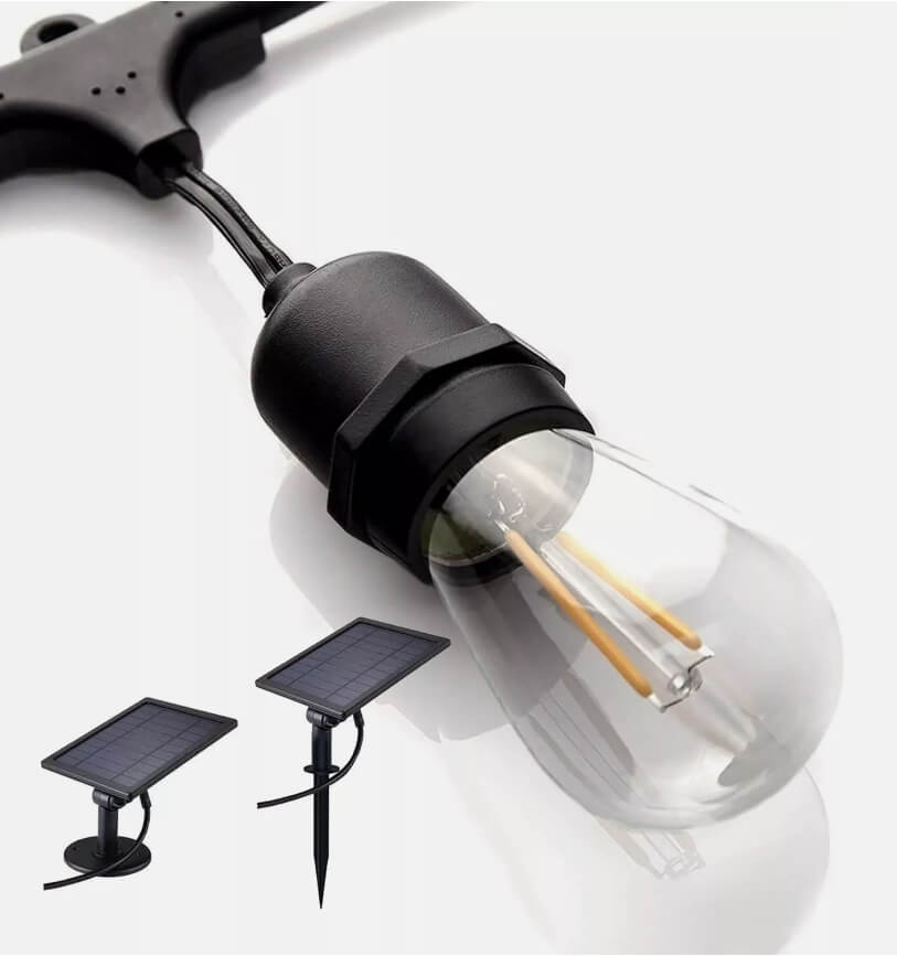 Solar bruchsichere Lichterkette