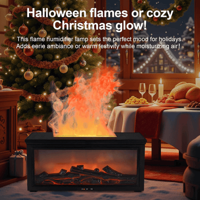 3d fireplace diffuser holiday decor itoolmax