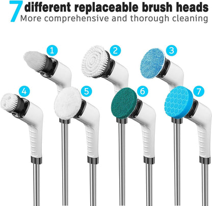 7 têtes de brosse remplaçables