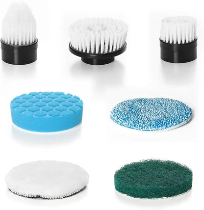 7 têtes de brosse remplaçables