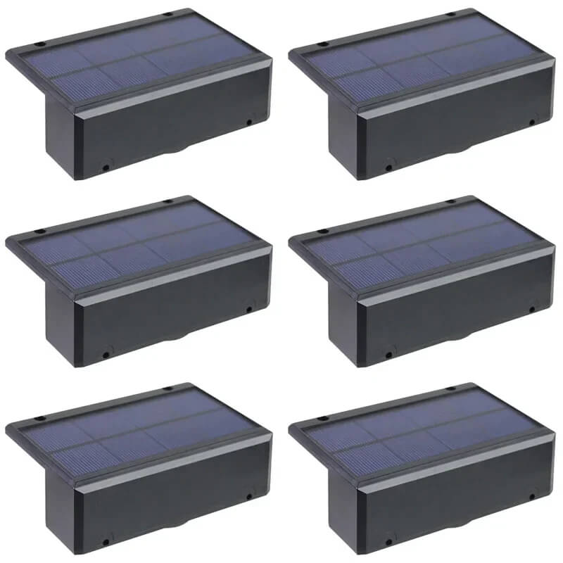 Doppelte LED Solar-Wandlampe