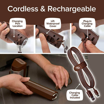 Cordless Bristle-free Grill Brush