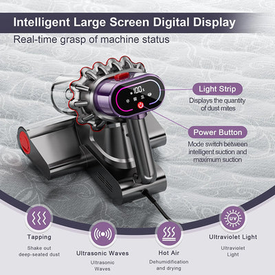LED Display 16Kpa Vacuum Cleaner