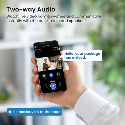 Two-Way Talk Smart 1080P Video Doorbell