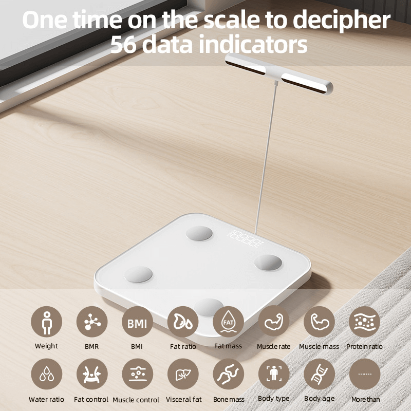 digital scale for body weight and fat  itoolmax