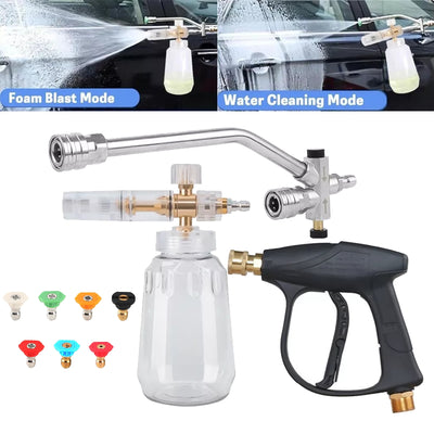 iToolMax 2 in 1 Connector Foam Cannon Pressure Washer Gun