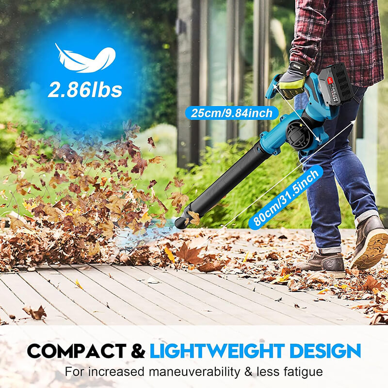 iToolMax 600CFM Cordless Leaf Blower Pro