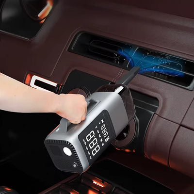 iToolMax 9 in 1 Car Jump Starter with Air Compressor