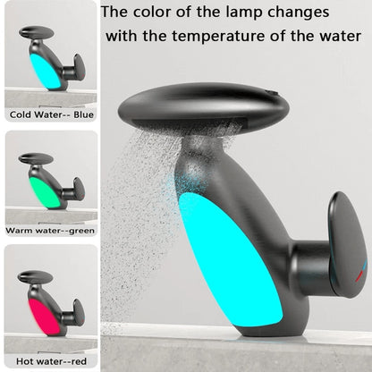 iToolMax Bathroom Pull-Out Faucet with LED Light