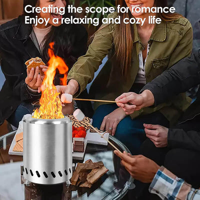 iToolMax Smokeless Portable Tabletop Fire Pit