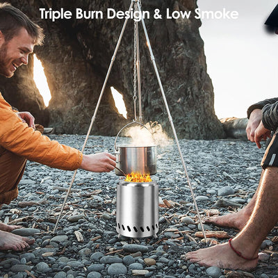 iToolMax Smokeless Portable Tabletop Fire Pit