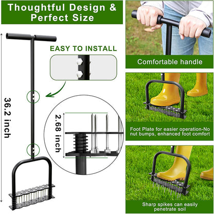 iToolMax Spike Lawn Aerator Tool