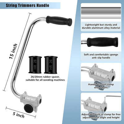 itoolmax Weed Eater Grass Trimmer Handle