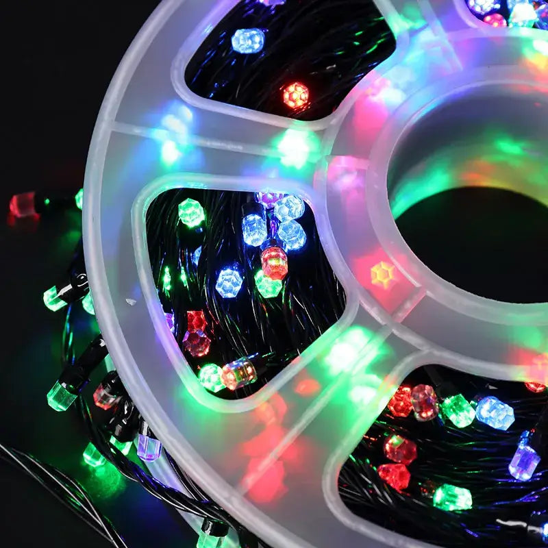 240pcs hexagonal diamond V8 lamp beads, bigger and brighter than others. With up to 19 light modes, combination, in waves, sequential, slogs, chasing/flash, slow fade, twinkle/flash, etc, much more 11 modes than others light brand, achieve more various lighting show.