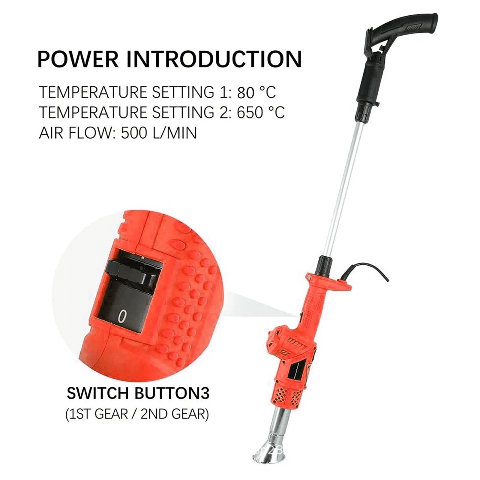 iToolMax 3 in 1 Electric Weed Burner Killer
