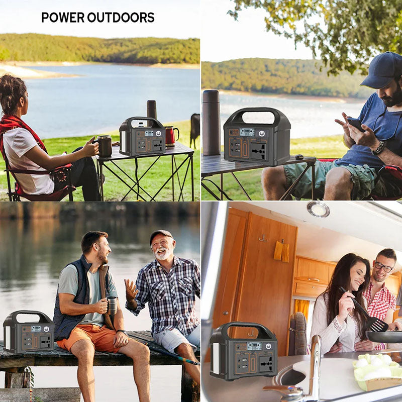 Equipped with a Lithium Iron Phosphate battery that guarantees over 2000+ charge cycles. Perfect for camping, road trips, outdoor work, power outages, and emergency backup and more. Wherever life takes you, off-grid or at home—it’s your reliable source of clean, portable power.