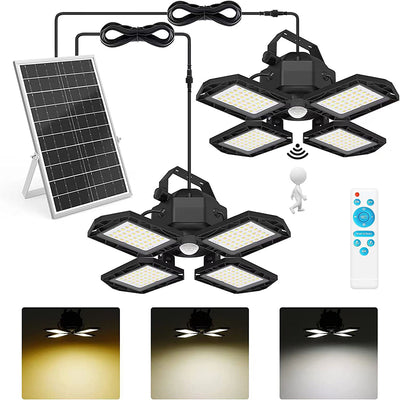 iToolmax 1500LM Solar Shed Light