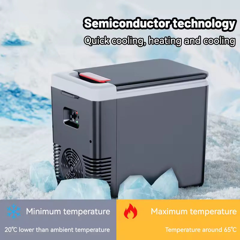Using semiconductor technology, offers both cooling and warming functions. Quickly cools from 77℉(25) to 32℉(0℃) in 20 minutes, keep your drinks icy cold in summer. In winter, the heating mode can reach a maximum temperature of 65°C (149°F). One key to choose for chilled or warm refreshments.