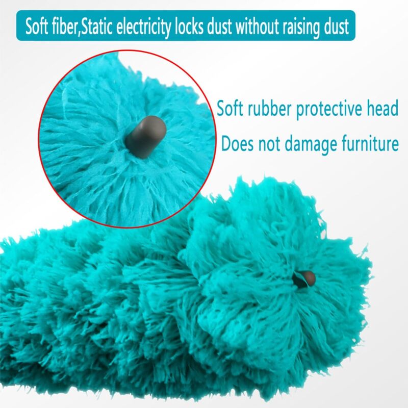 itoolmax 11.8ft 4 in 1 high reach duster kit fiber