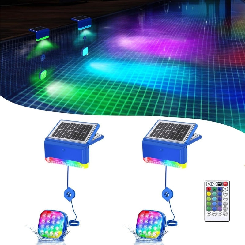 itoolmax 2 in 1 waterproof solar pool lights 2 pcs