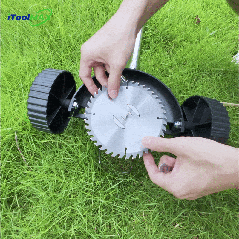 itoolmax 3 in 1 cordless grass trimmer呢how to install blade