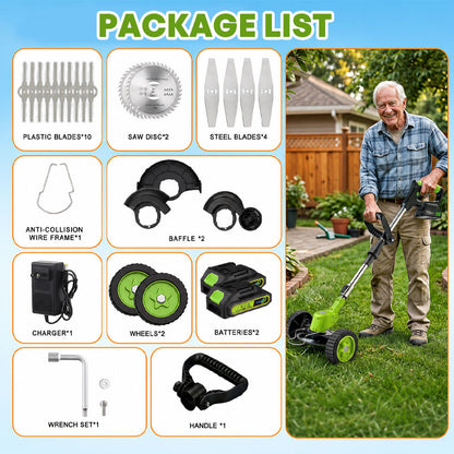 itoolmax 3 in 1 cordless weed eater packet