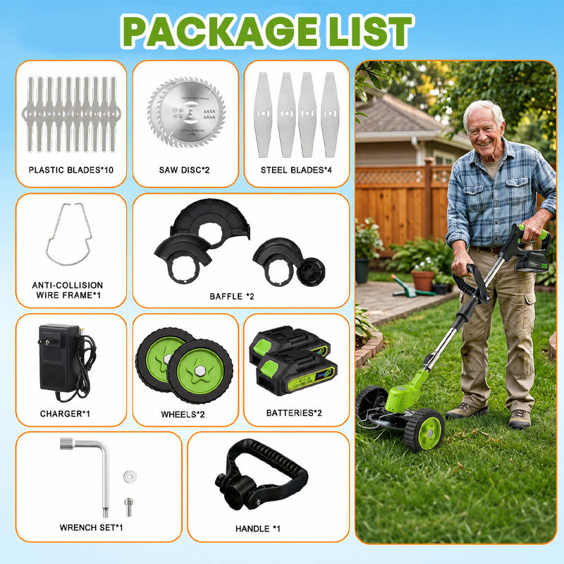itoolmax 3 in 1 cordless weed eater packet
