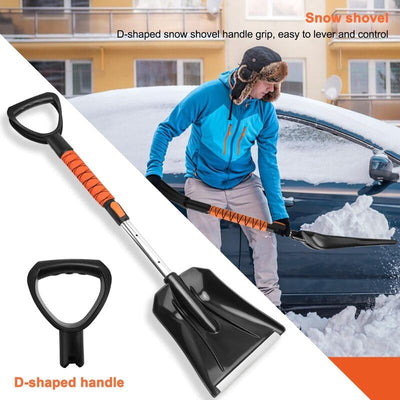 itoolmax 4 in 1 extendable car snow brush handle