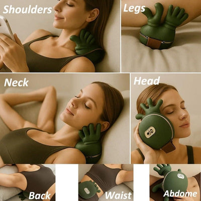 itoolmax 4d portable neck and shoulder massager scenes