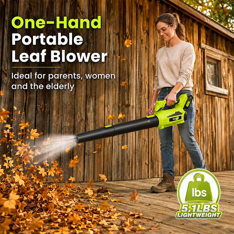 itoolmax 720cfm cordless electric leaf blower ideal for women