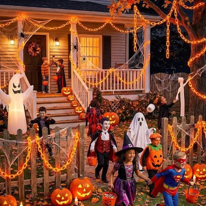 itoolmax battery halloween string lights product for outdoor decor