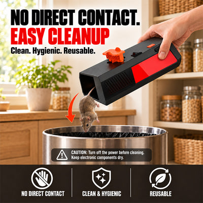 itoolmax electric mouse trap 2 pack easy cleanup