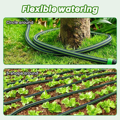 itoolmax flat soaker hose flexible watering