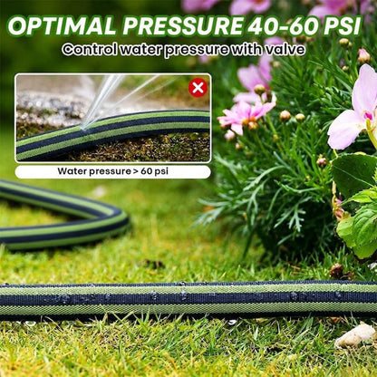 itoolmax flat soaker hose optimal pressure
