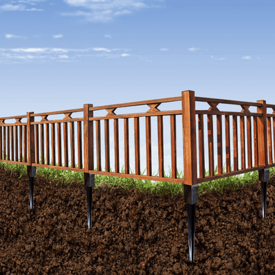 itoolmax heavy duty fence post fix kit