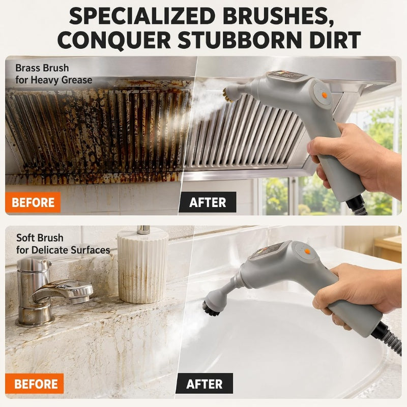 itoolmax high heat steam cleaner conquer stubborn dirt