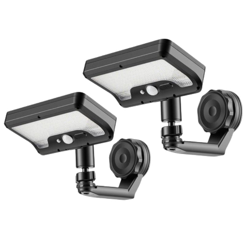 itoolmax magnetic solar light 600lm waterproof outdoor 2 pcs