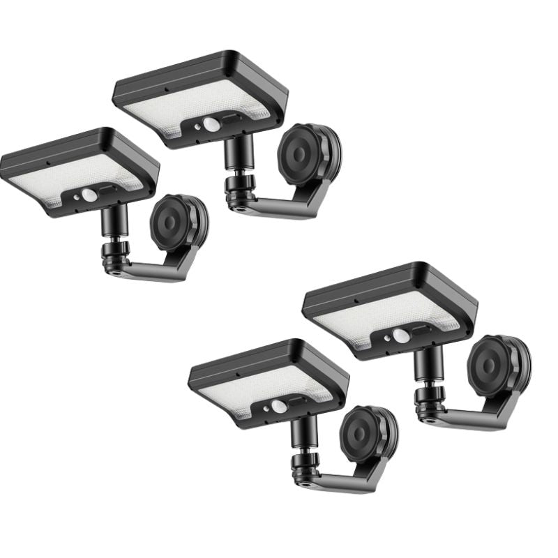 itoolmax magnetic solar light 600lm waterproof outdoor 4 pcs