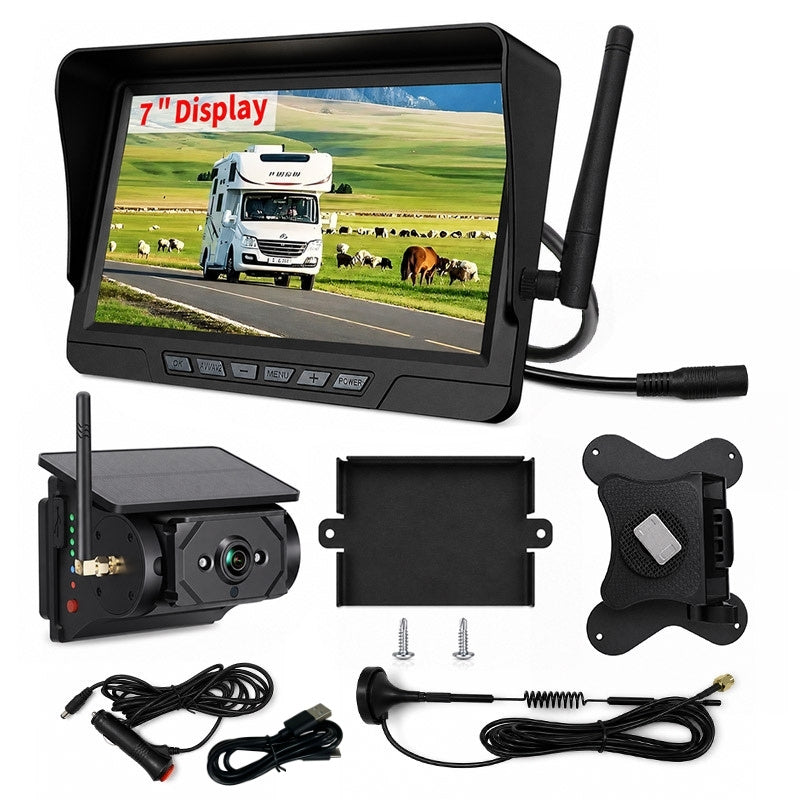 itoolmax magnetic solar wireless backup camera product
