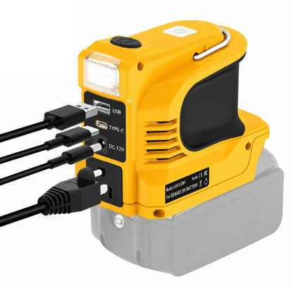itoolmax portable power inverter product yellow