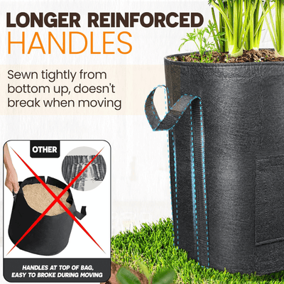 itoolmax potato grow bags long handle