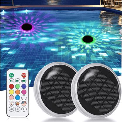 itoolmax solar floating pool lights with uv sterilization
