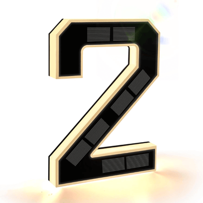 itoolmax solar lighted house numbers 2