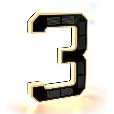 itoolmax solar lighted house numbers 3