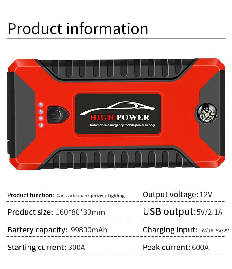 Starthilfe & Powerbank Pro