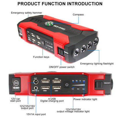 Starthilfe & Powerbank Pro