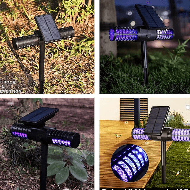 Solar Mosquito Killer UV Led Lamp