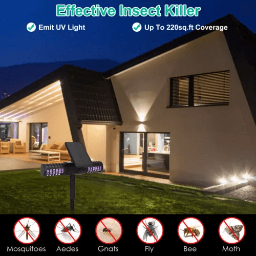 Solar Mosquito Killer UV Led Lamp