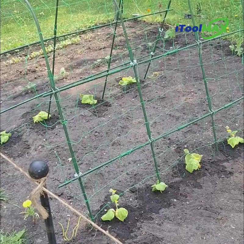 garden cucumber trellis for plants outdoor itoolmax