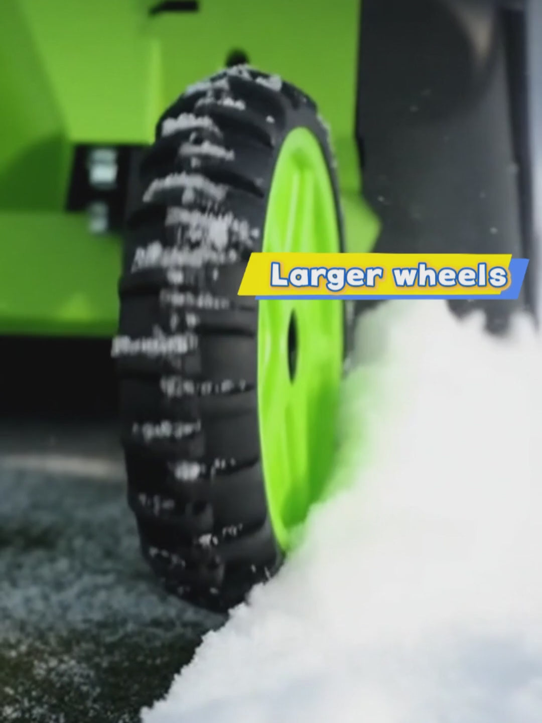 Video laden: 16 inches electric snow shovel plus itoolmax